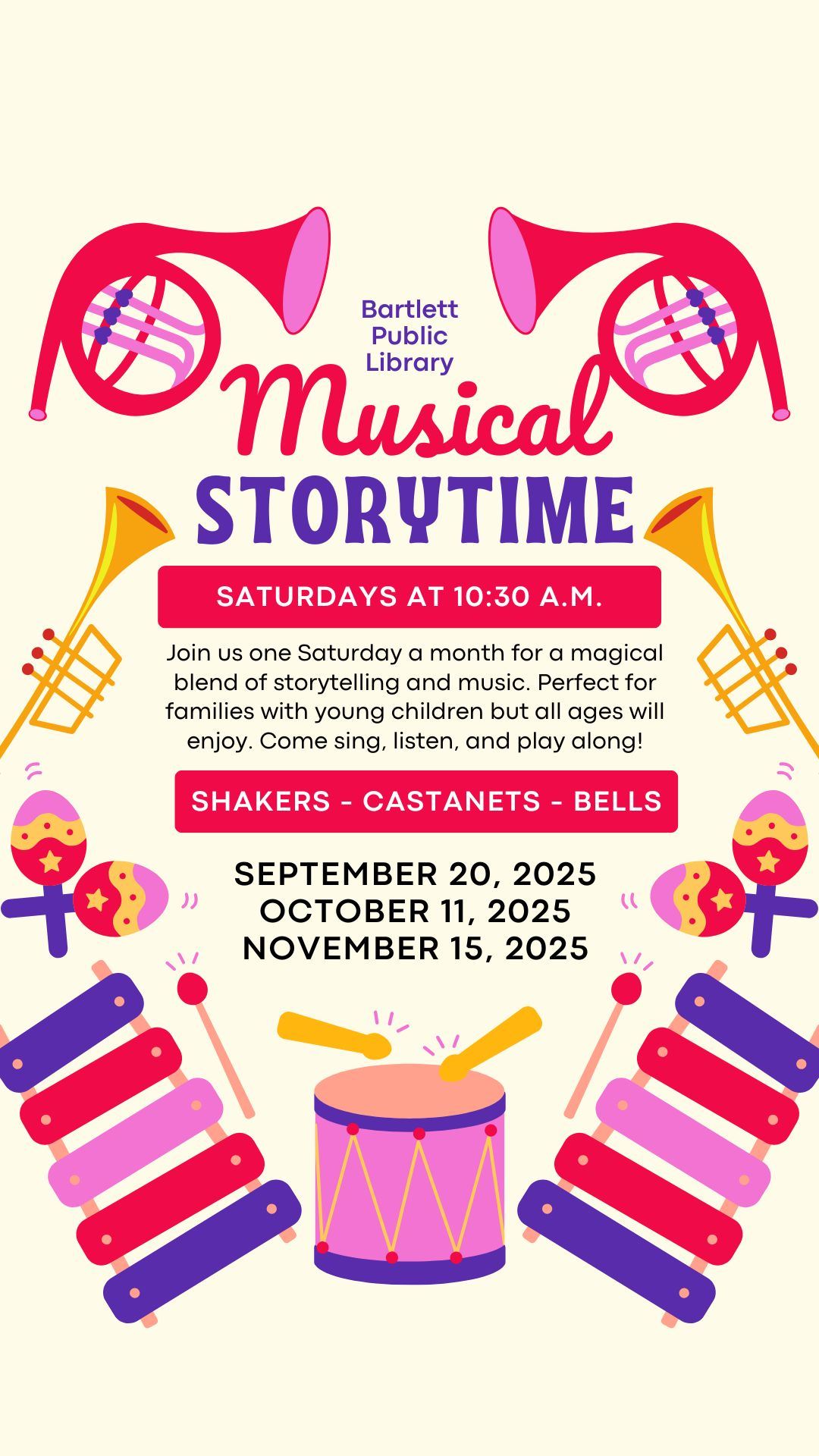 Musical Storytime (New Dates)